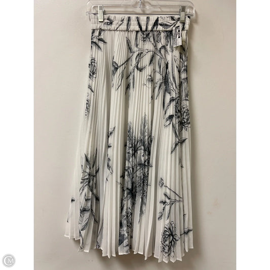 Skirt Maxi By Club Monaco In Black & White, Size: 2