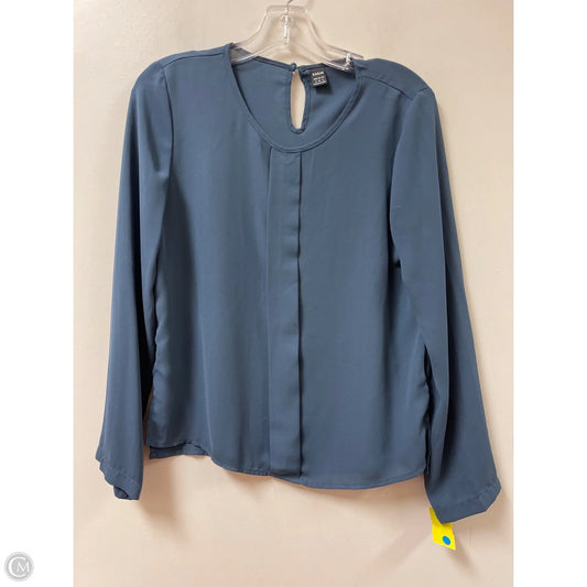 Top Long Sleeve By Shein In Blue, Size: S
