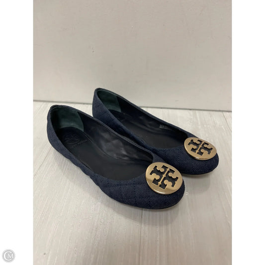 Shoes Designer By Tory Burch In Navy, Size: 8