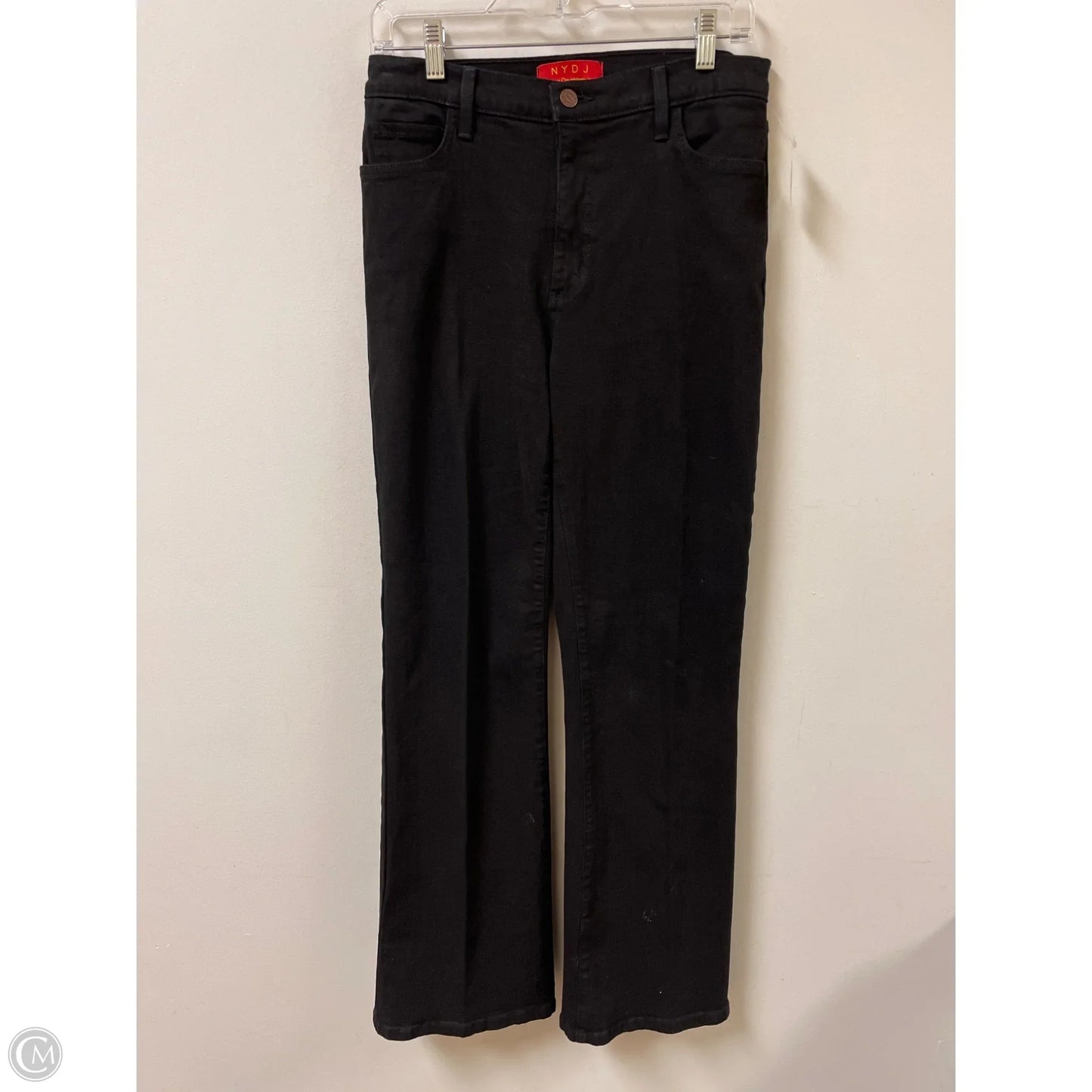 Jeans Straight By Not Your Daughters Jeans In Black, Size: 10