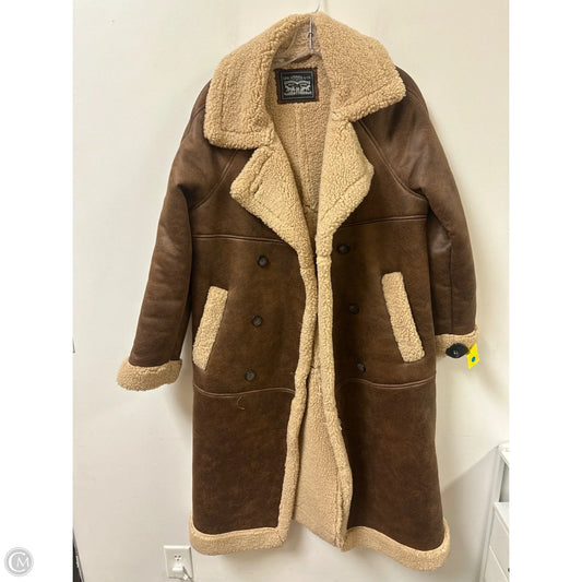 Jacket Other By Levis In Brown, Size: S