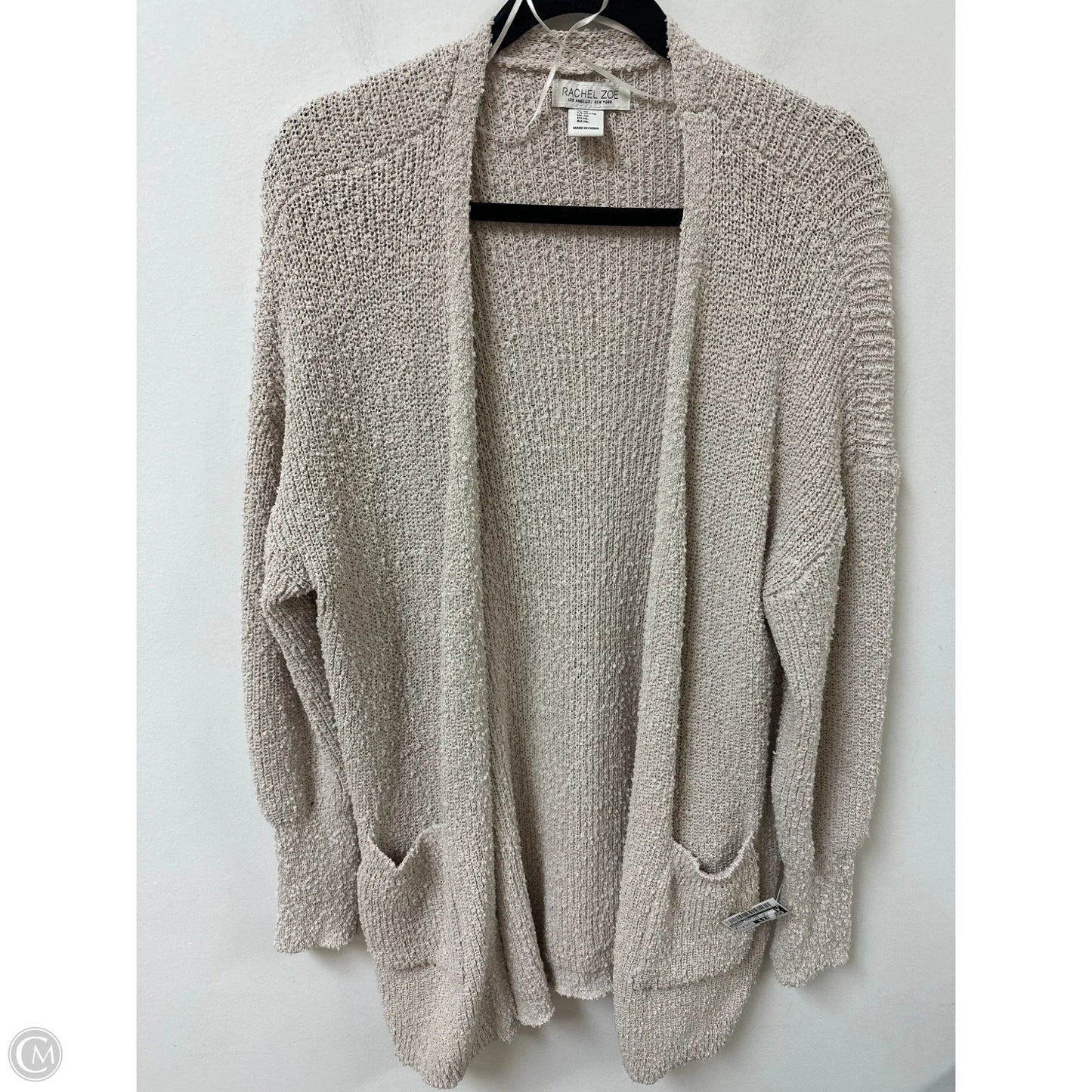 Sweater Cardigan By Rachel Zoe In Cream, Size: L