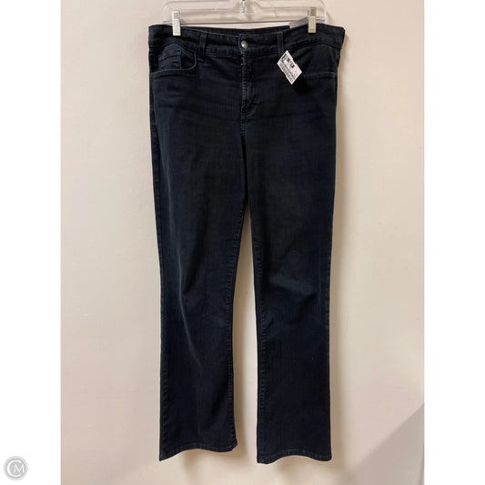 Jeans Boot Cut By Not Your Daughters Jeans In Black, Size: 12