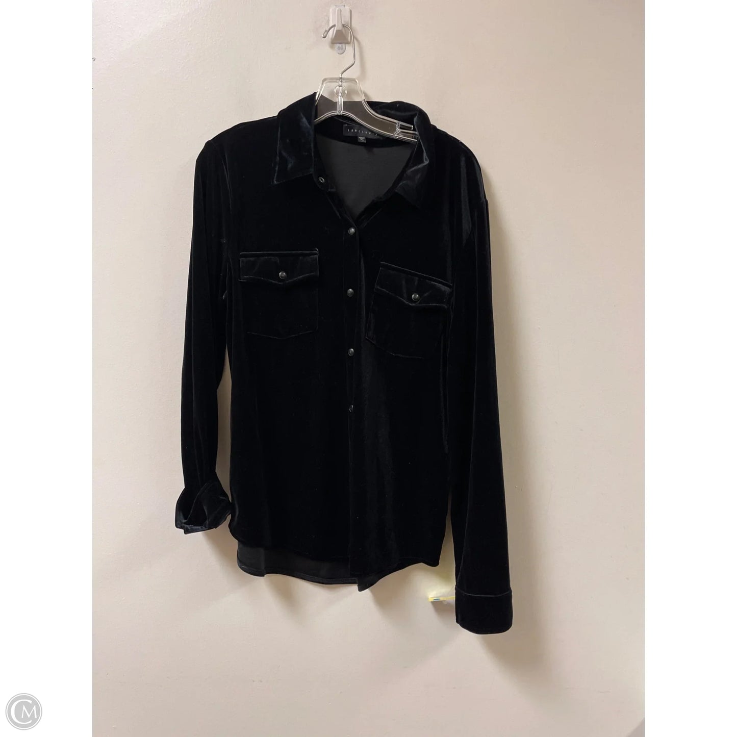 Top Long Sleeve By Sanctuary In Black, Size: Xl