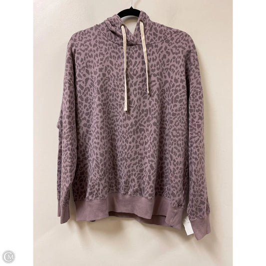 Sweatshirt Hoodie By Buffalo David Bitton In Purple, Size: L