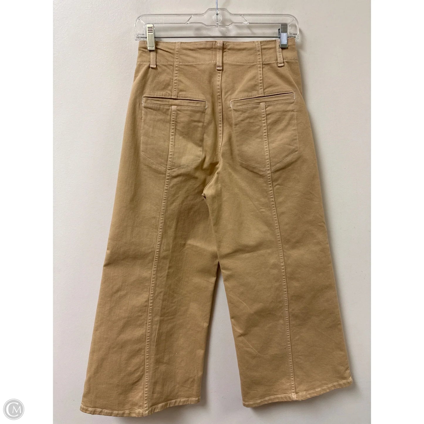 Pants Cropped By Maeve In Tan, Size: 4