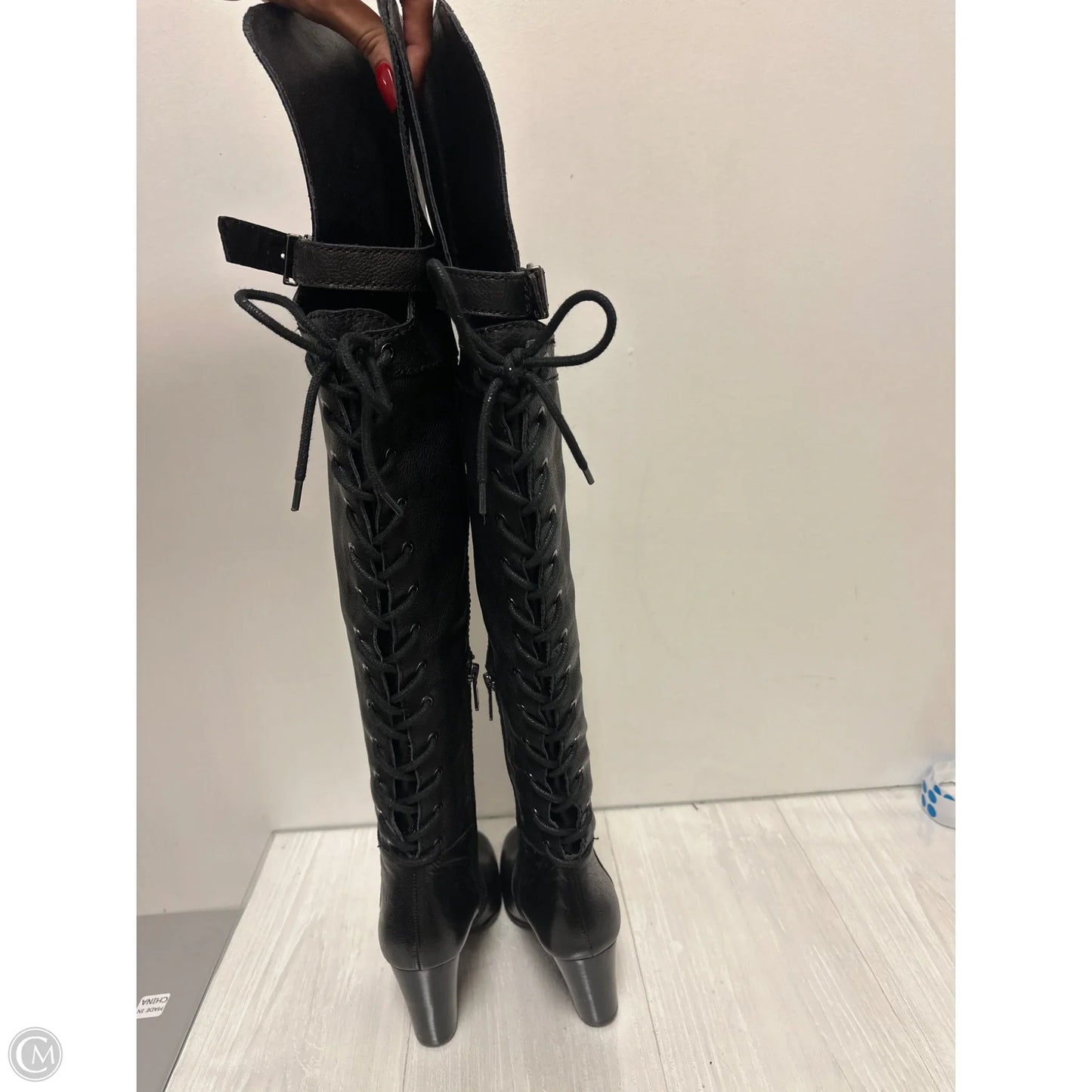 Boots Knee Heels By Circus By Sam Edelman In Black, Size: 5.5