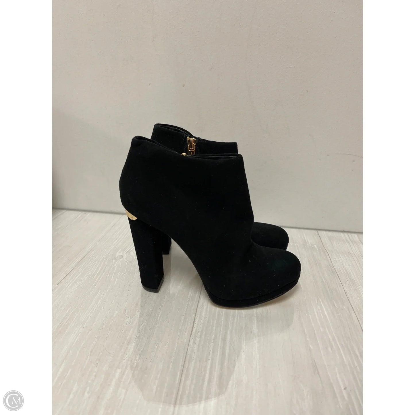 Boots Ankle Heels By Michael By Michael Kors In Black, Size: 5.5