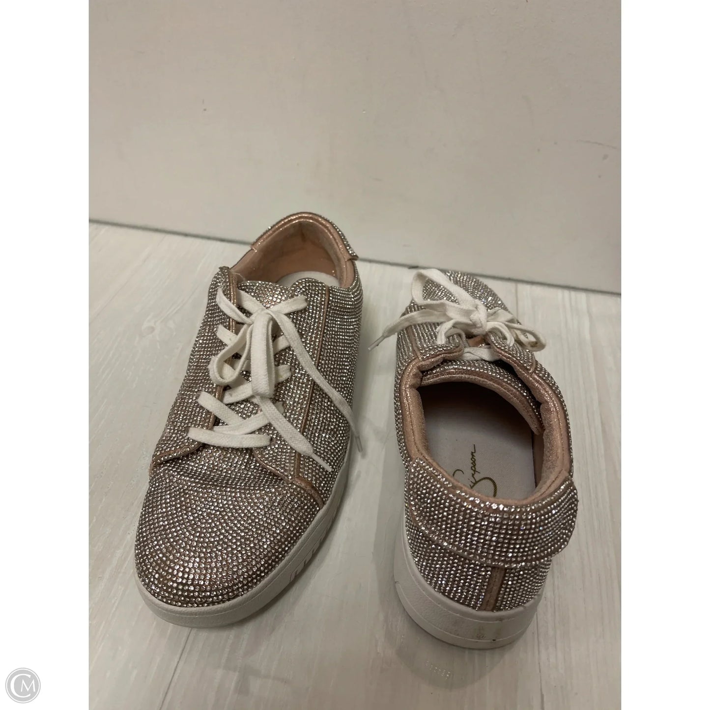 Shoes Sneakers By Jessica Simpson In Rose Gold, Size: 9