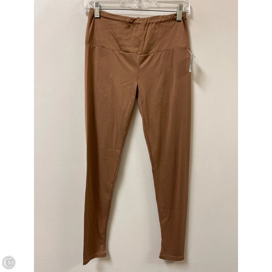 Pants Leggings By Eye Candy In Brown, Size: M