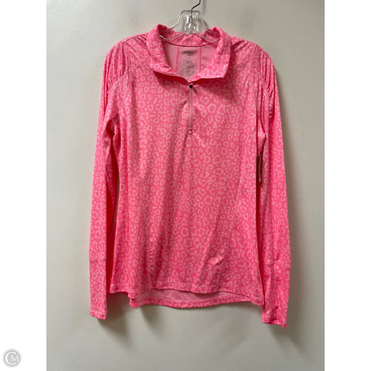 Athletic Sweatshirt Collar By Danskin Now In Pink, Size: L
