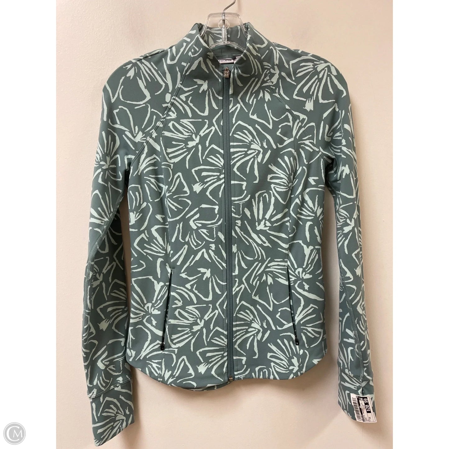 Athletic Jacket By Athleta In Green, Size: Xs