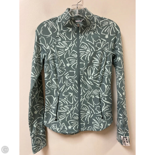 Athletic Jacket By Athleta In Green, Size: Xs