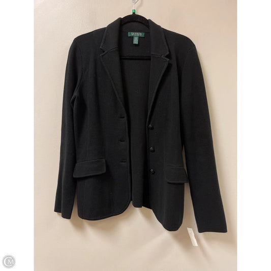 Sweater Cardigan By Ralph Lauren In Black, Size: Mp