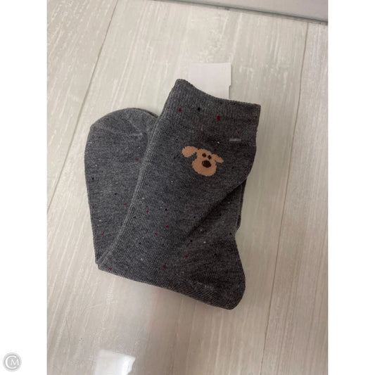 Socks By Clothes Mentor In Grey, Size: 0
