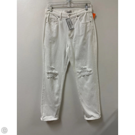 Jeans Boyfriend By Sneak Peek In White, Size: 4