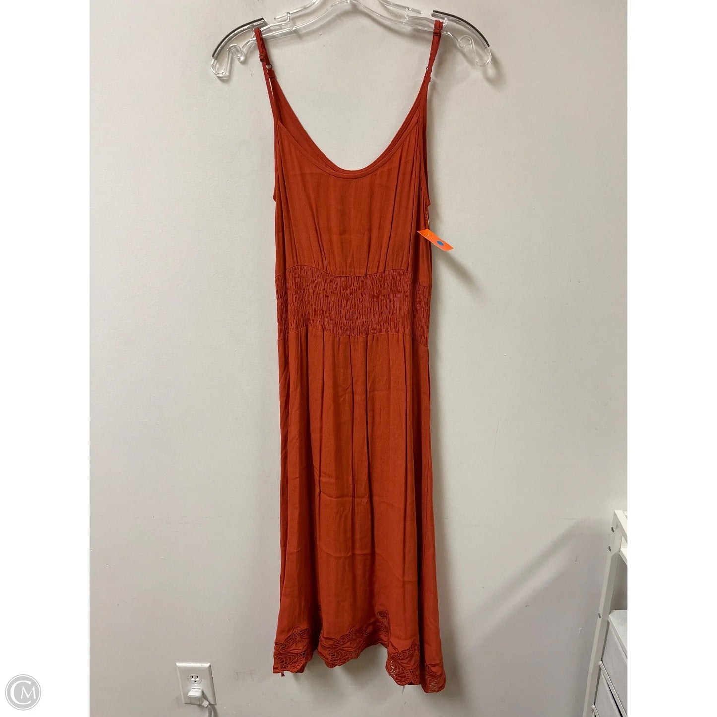 Dress Casual Maxi By Clothes Mentor In Orange, Size: Xs