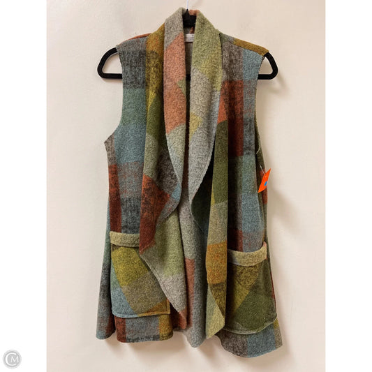 Vest Sweater By Clothes Mentor In Multi-colored, Size: S
