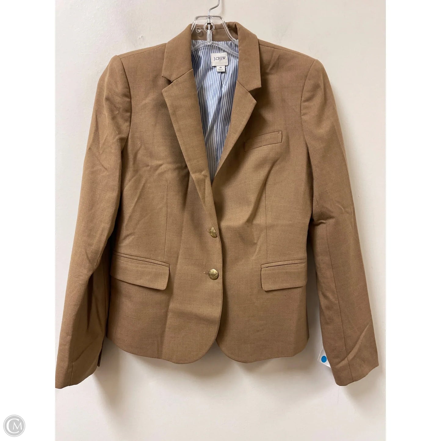 Blazer By J. Crew In Tan, Size: S