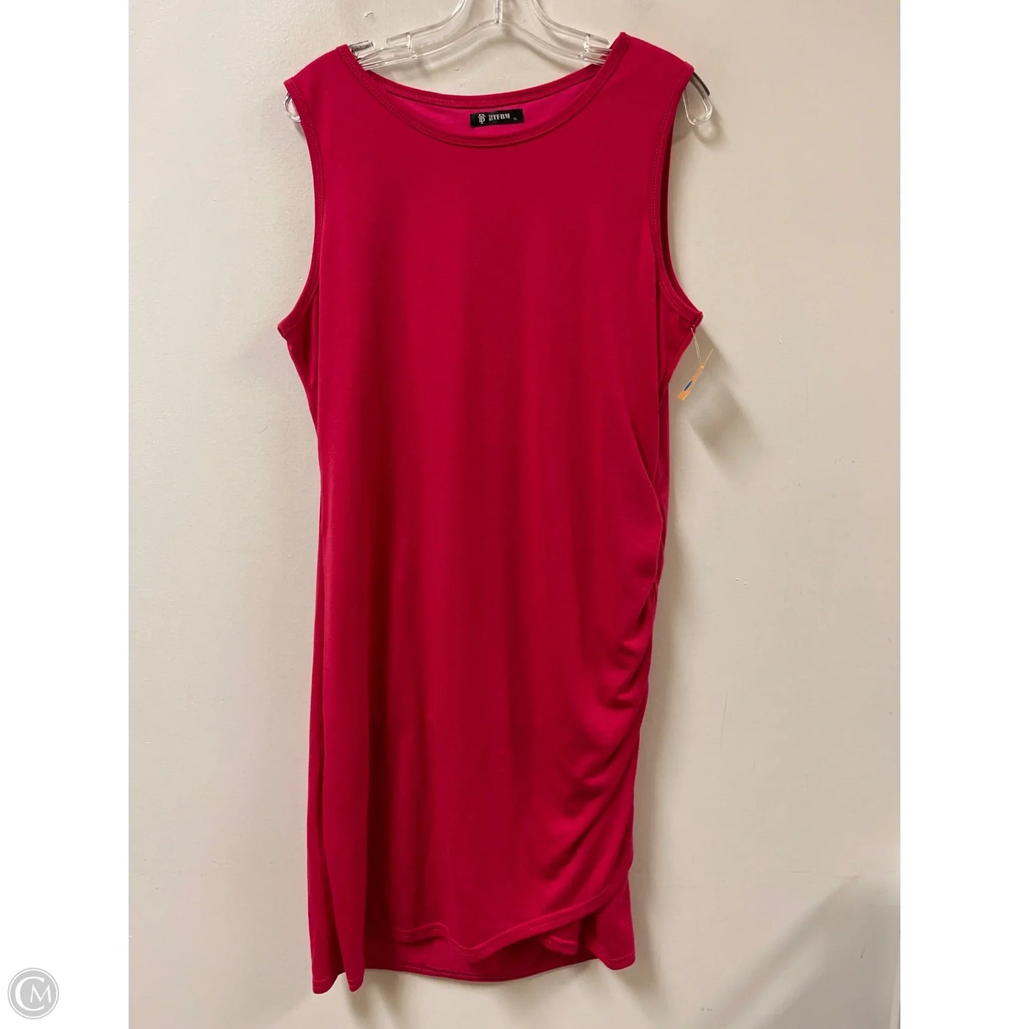 Dress Casual Midi By Btfbm In Pink, Size: Xl