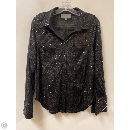 Blouse Long Sleeve By Sunday In Brooklyn In Black, Size: M