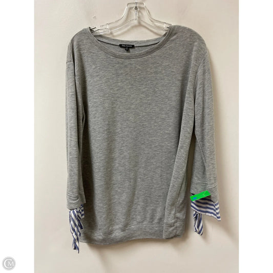 Top Long Sleeve By Pink Clover In Grey, Size: Xl