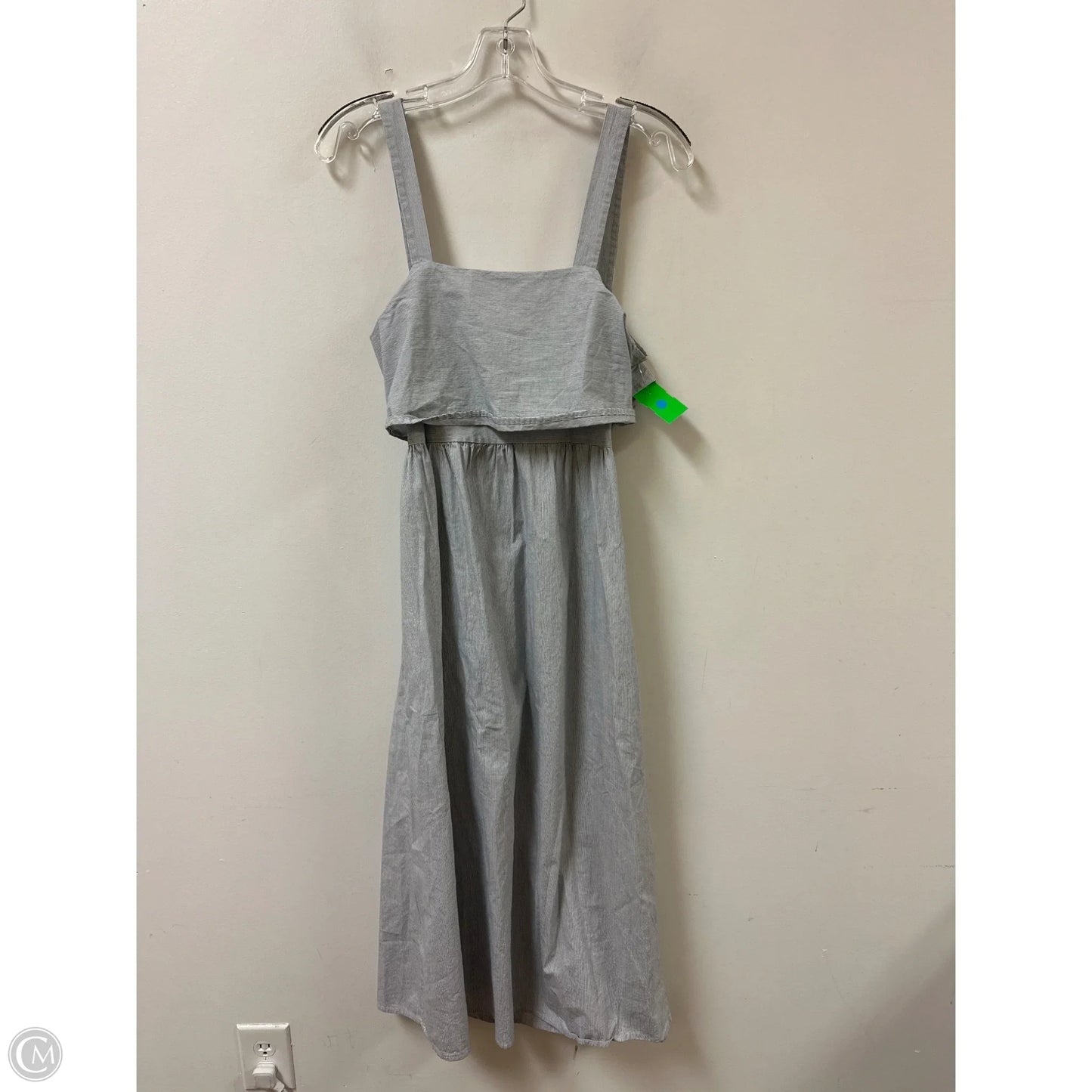 Dress Casual Midi By Abound In Striped Pattern, Size: M