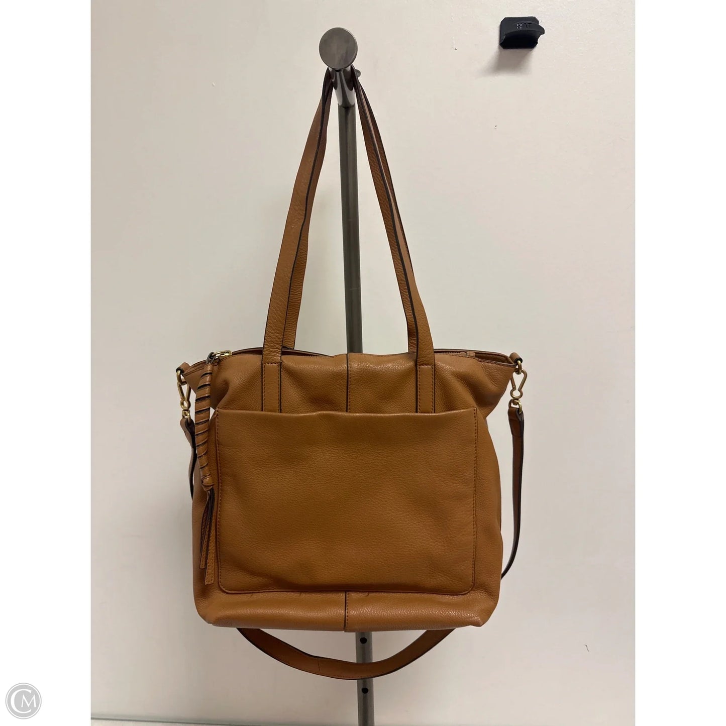 Handbag Leather By Vince Camuto, Size: Medium