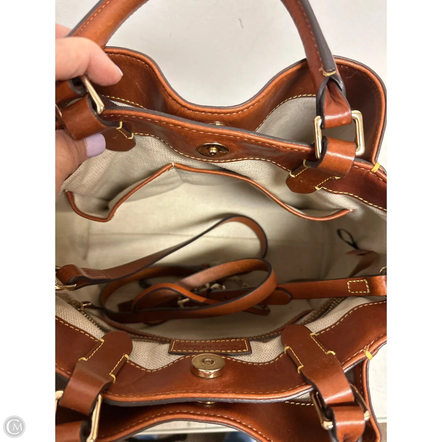 Handbag Designer By Dooney And Bourke, Size: Large