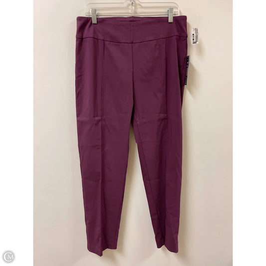 Pants Dress By Zac And Rachel In Purple, Size: 14