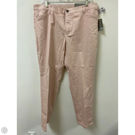 Pants Chinos & Khakis By Cj Banks In Pink, Size: 18