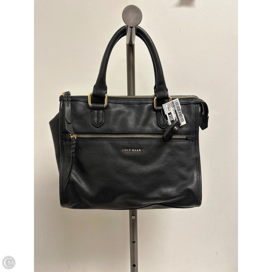 Handbag Leather By Cole-haan, Size: Medium
