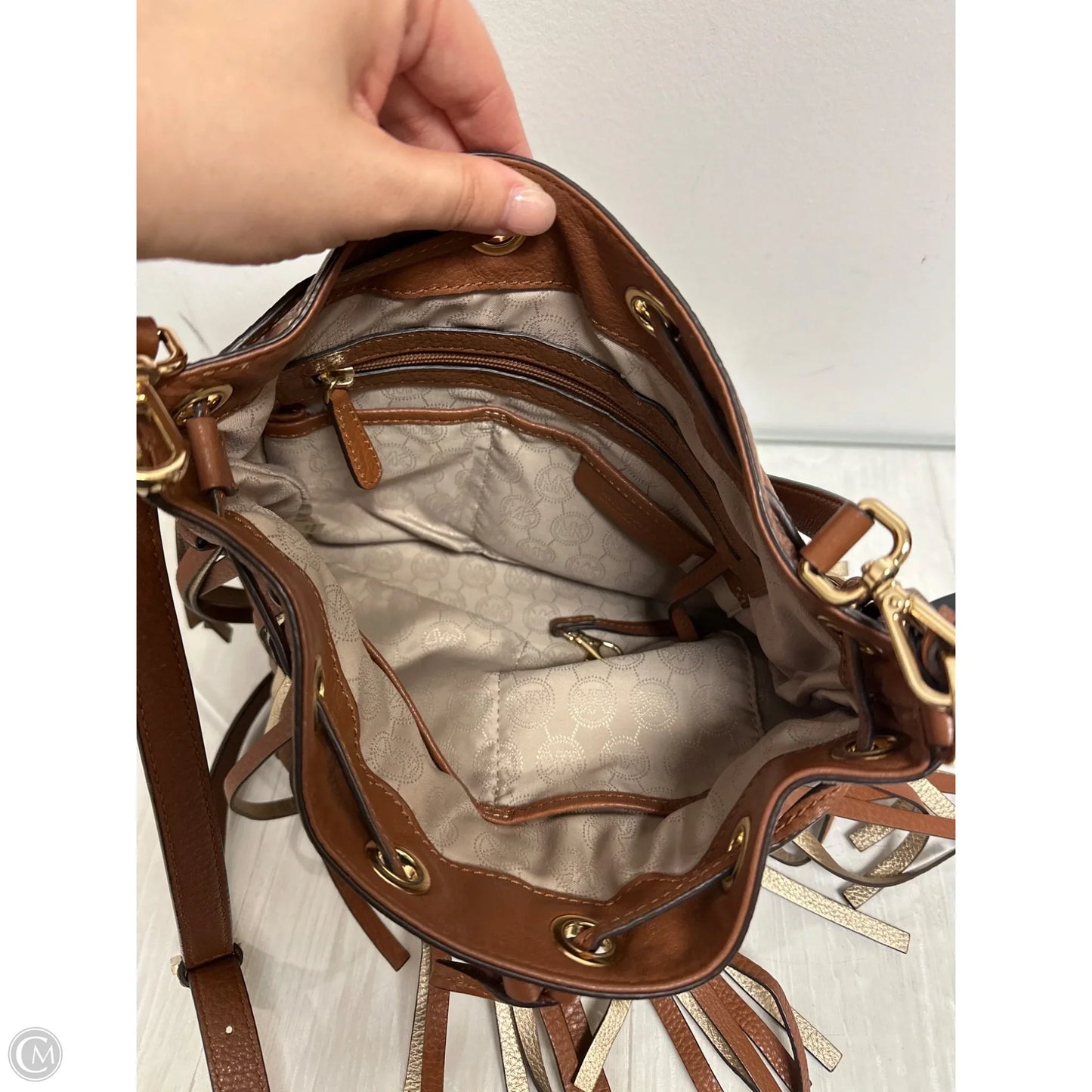 Handbag Designer By Michael Kors, Size: Medium