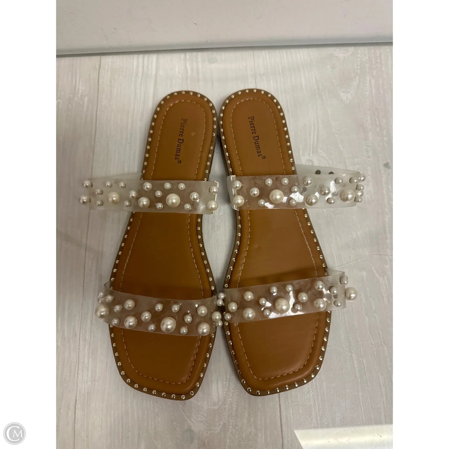 Sandals Flats By Pierre Dumas In White, Size: 10