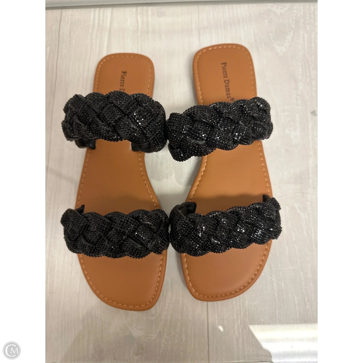 Sandals Flats By Pierre Dumas In Black, Size: 10