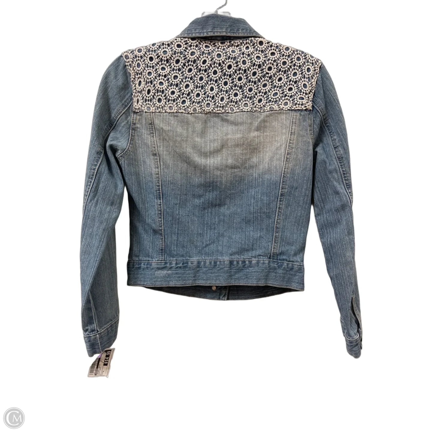 Jacket Denim By Harper In Blue Denim, Size: S