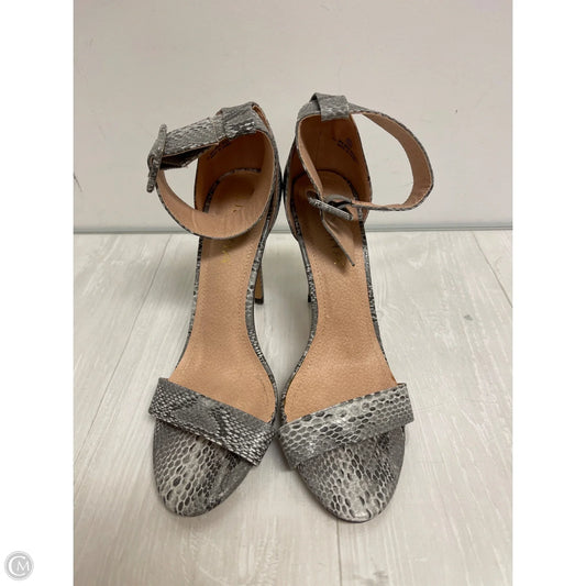 Shoes Heels Stiletto By Liliana In Snakeskin Print, Size: 10