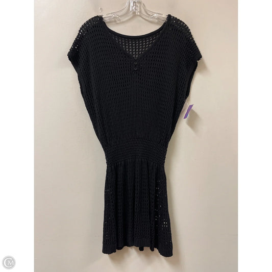 Swimwear Cover-up By Clothes Mentor In Black, Size: S