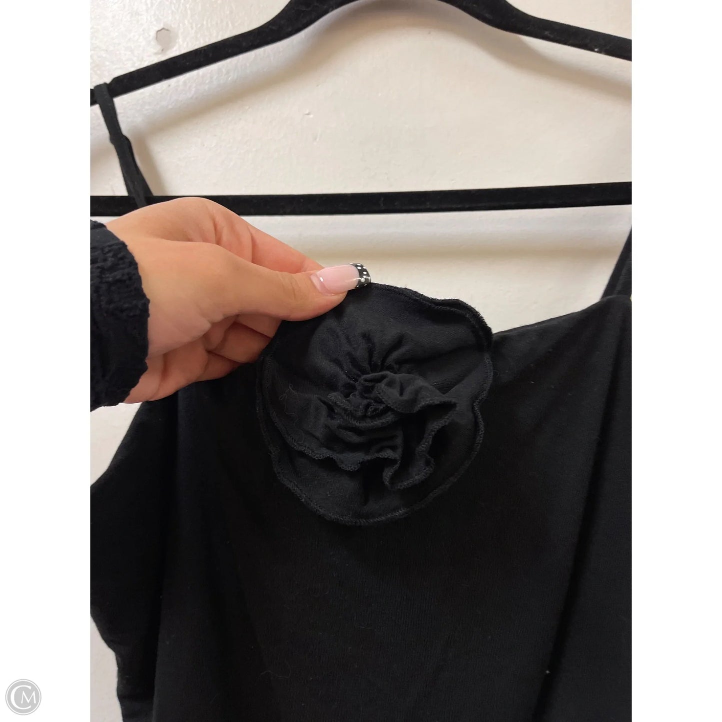 Top Cami By Clothes Mentor In Black, Size: S
