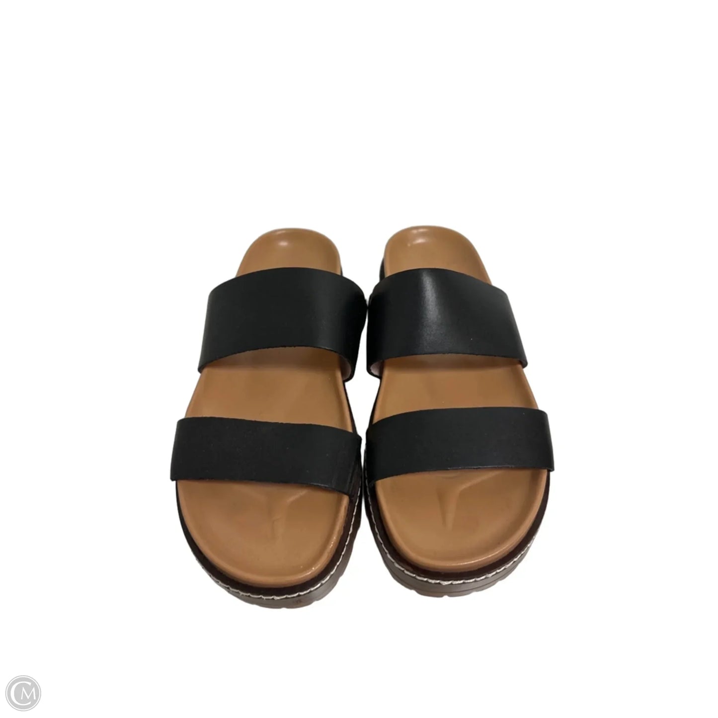 Sandals Flats By Madewell In Black, Size: 6