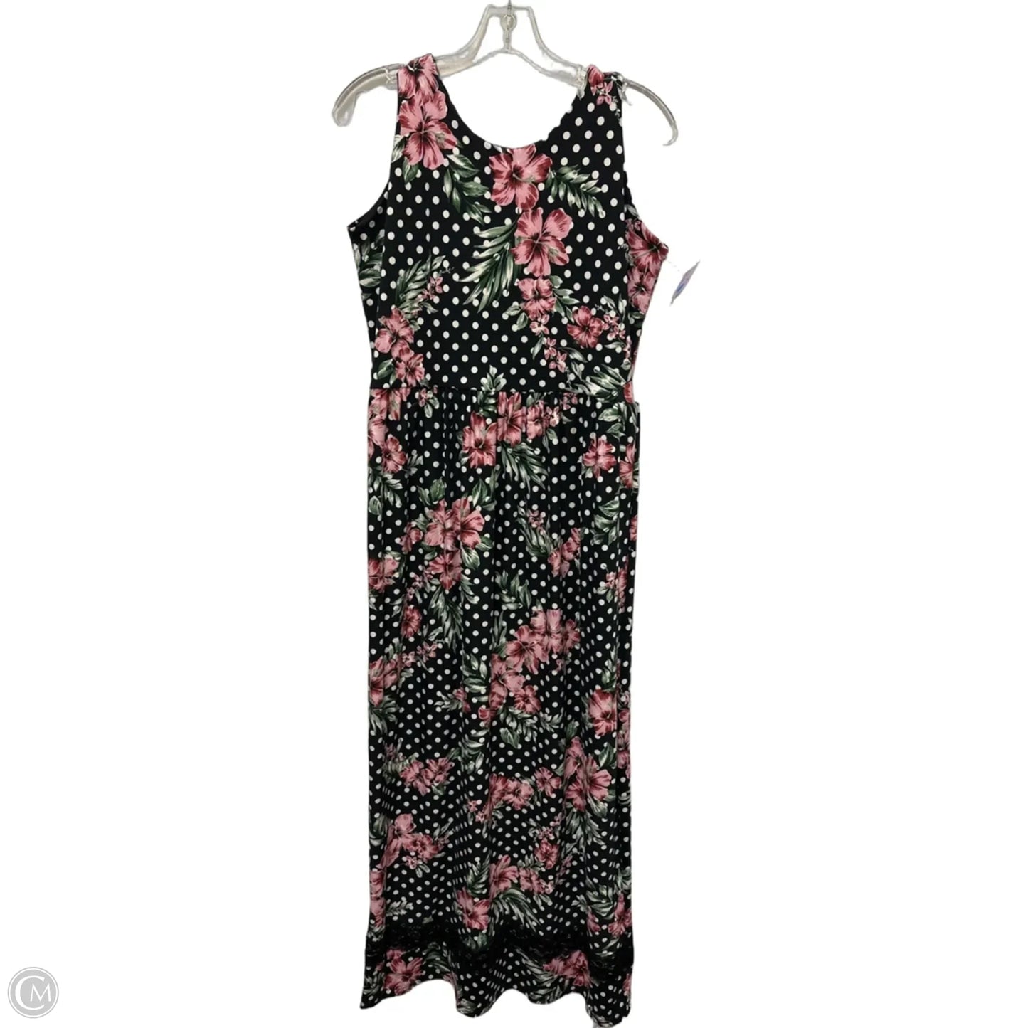 Dress Casual Maxi By Clothes Mentor In Floral Print, Size: L