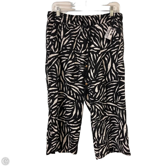 Pants Cropped By West Bound In Black & White, Size: 6