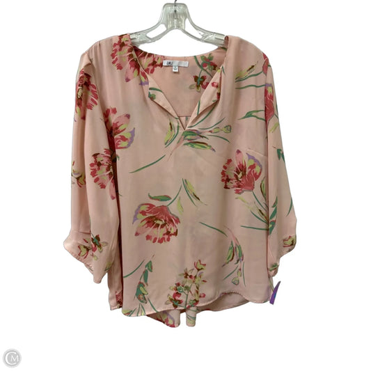 Top Long Sleeve By Dr2 In Pink, Size: Xl