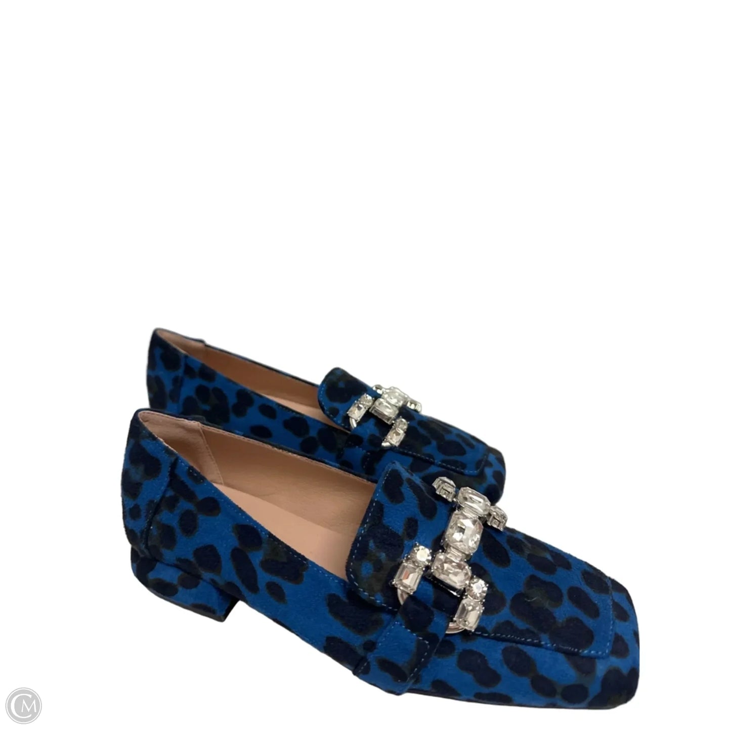 Shoes Heels Block By Clothes Mentor In Animal Print, Size: 5
