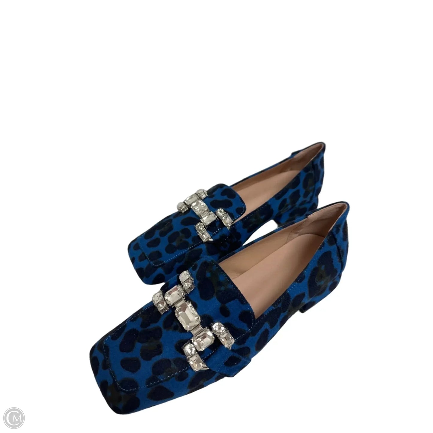 Shoes Heels Block By Clothes Mentor In Animal Print, Size: 5