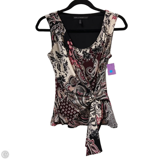 Top Sleeveless By White House Black Market In Multi-colored, Size: Xxs