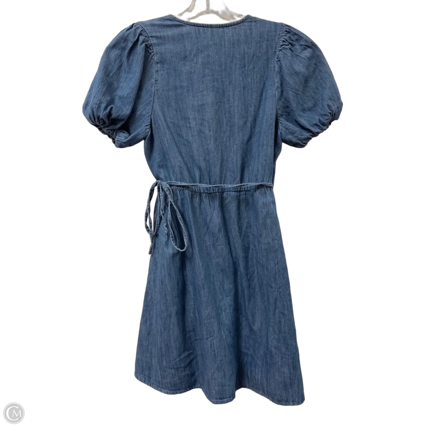 Dress Casual Midi By Old Navy In Blue Denim, Size: S