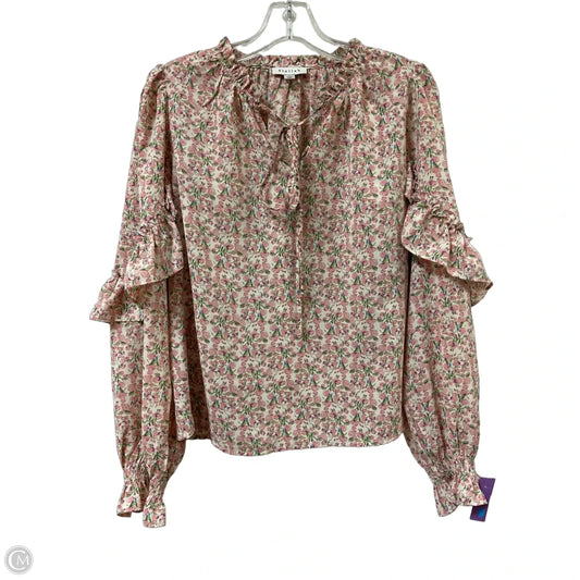 Top Long Sleeve By Clothes Mentor In Floral Print, Size: S