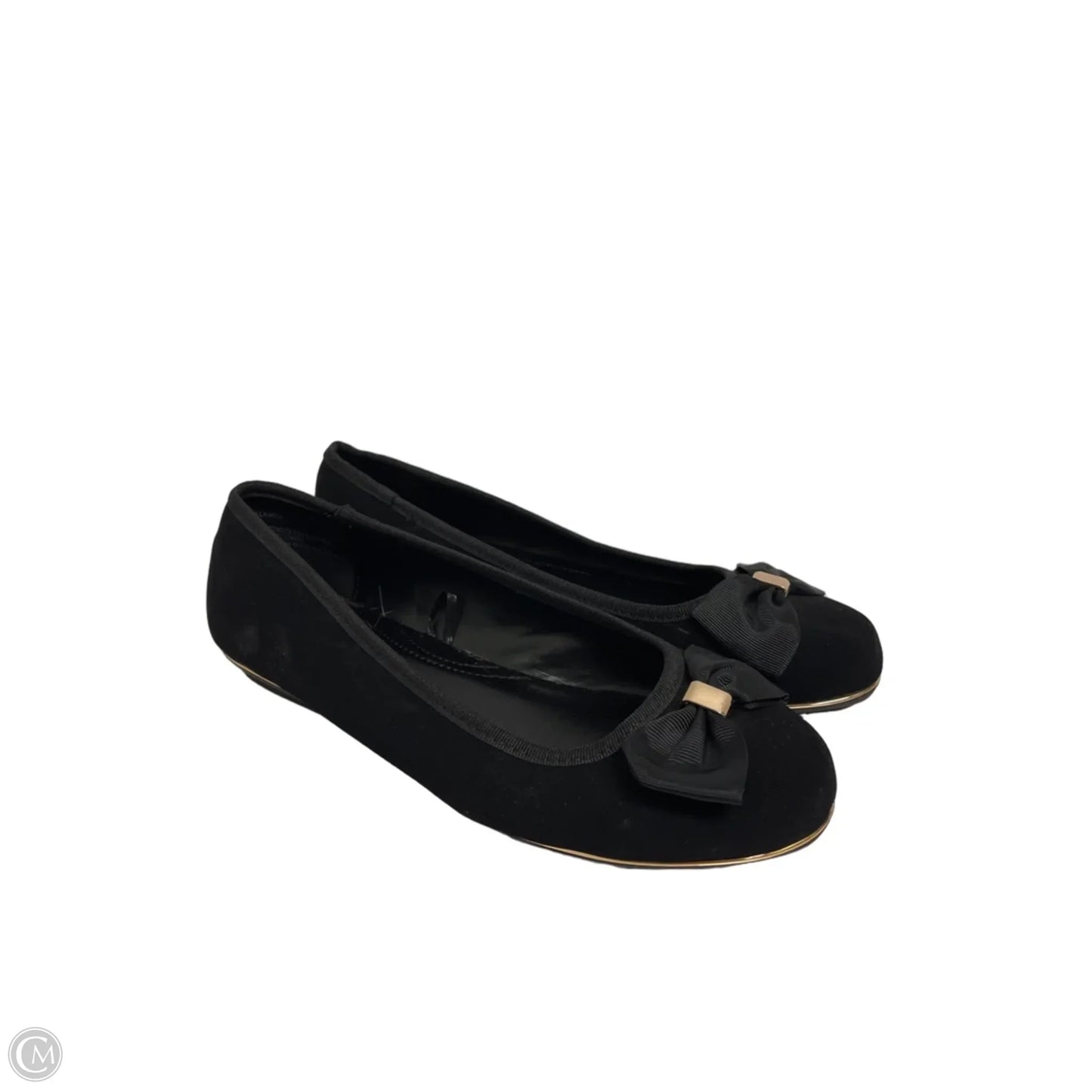Shoes Flats By Black Rivet In Black, Size: 8