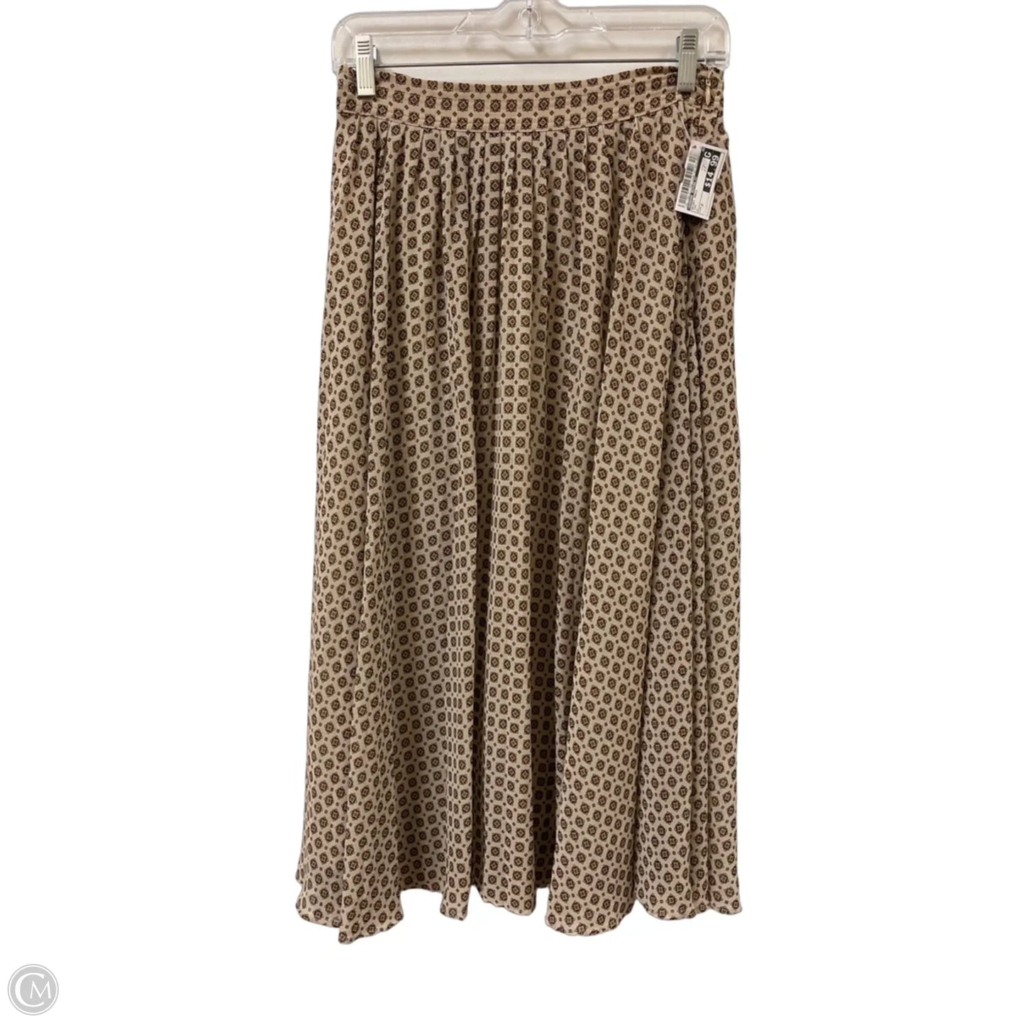 Skirt Maxi By Banana Republic In Tan, Size: 2